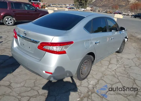 2015 Nissan Sentra S z USA, uszkodzony, nr VIN 3N1AB7APXFY363622